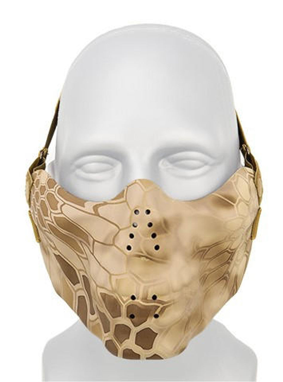 AMA Tactical Skull Half-Face Mask