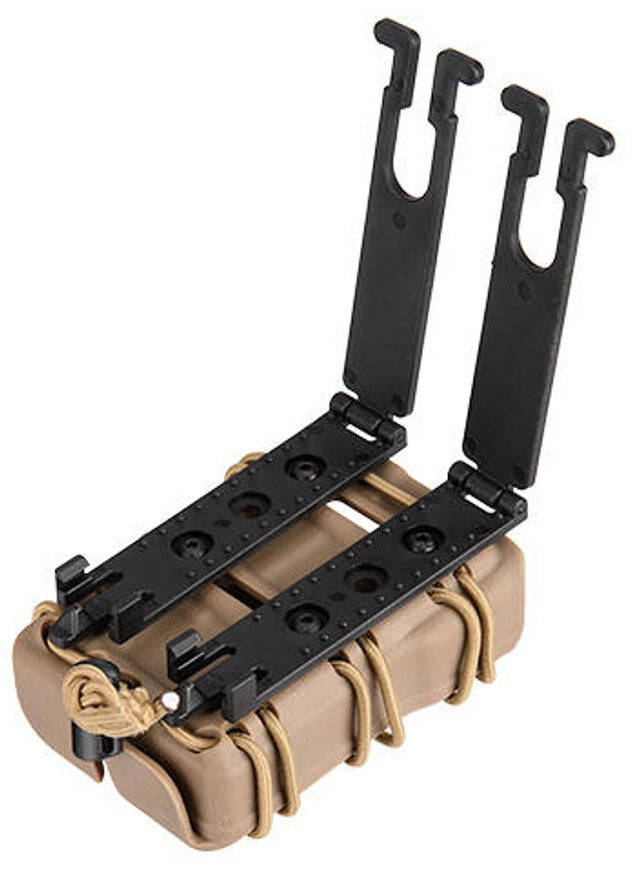 Lancer Tactical High Speed Interchangeable Tactical Molle Pouch, Tan