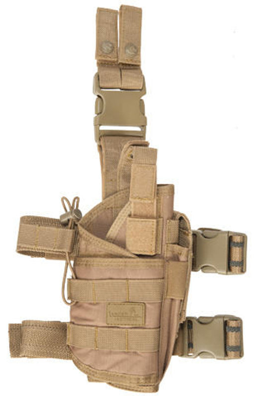 Lancer Tactical 322KN Tornado Drop Leg Holster, Coyote Brown
