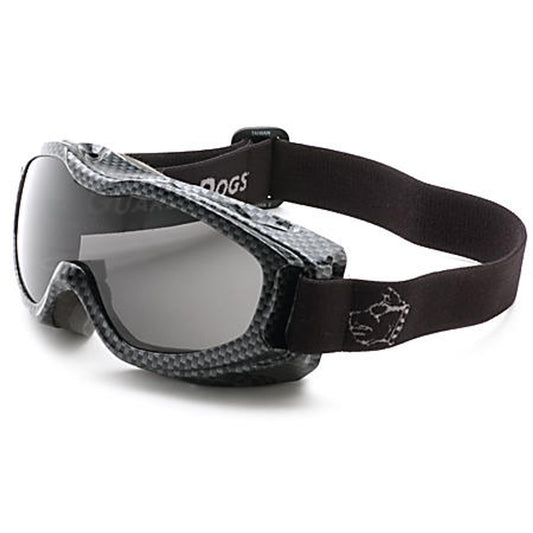 GOGGS Evader II Over-RX Goggles w/ Fogstopper, Clear Lens, Carbon Frame