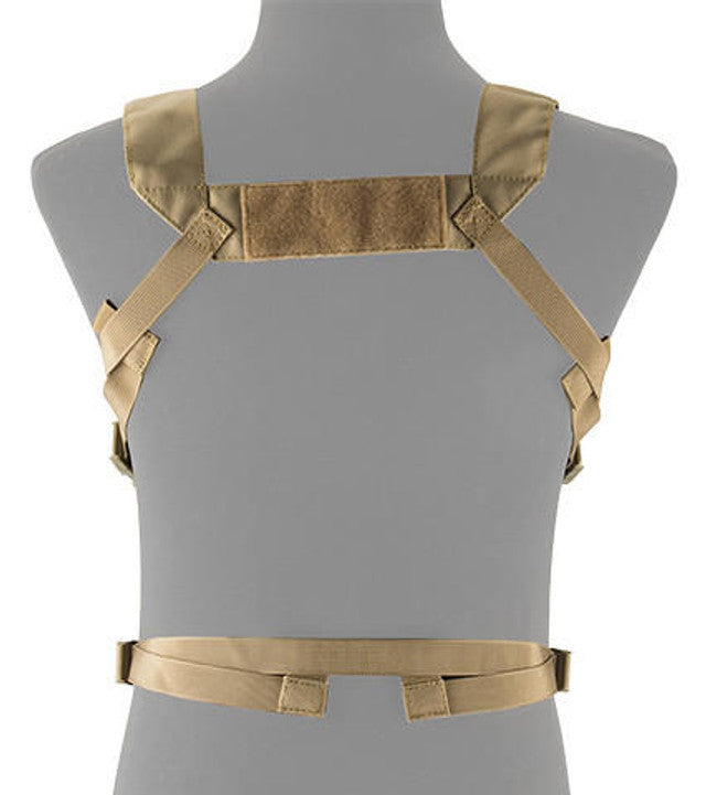 Lancer Tactical Adaptive Multi-Purpose Slim Chest Rig, Tan