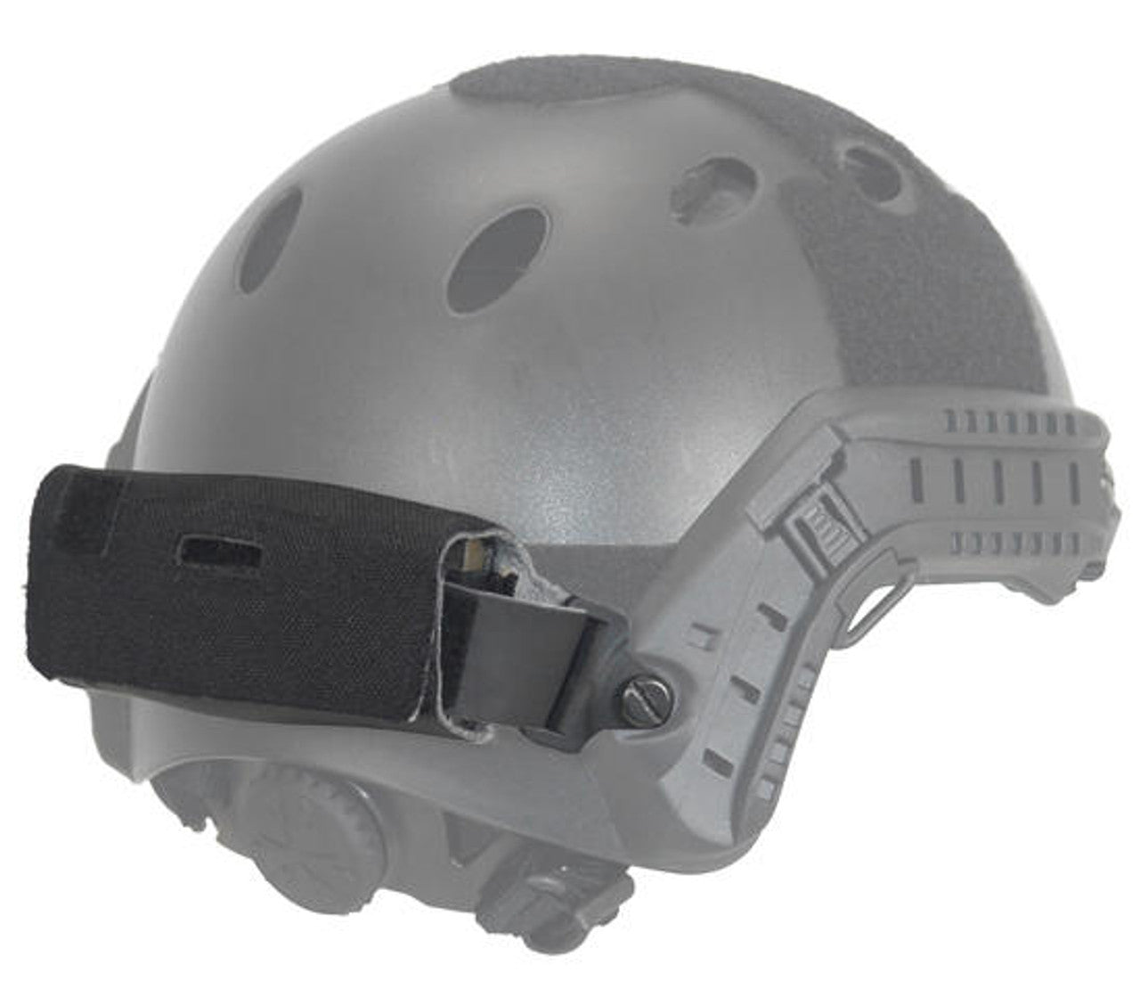 Lancer Tactical Airsoft Helmet Counterweight Pouch, Black