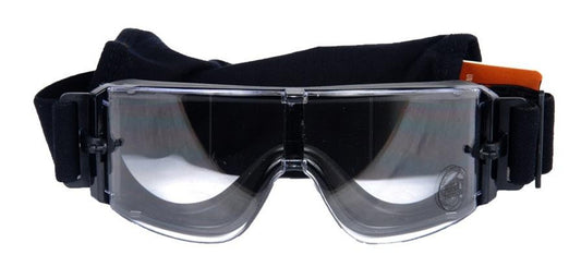 Lancer Tactical Airsoft Safety Goggles, Frameless, Clear Lens