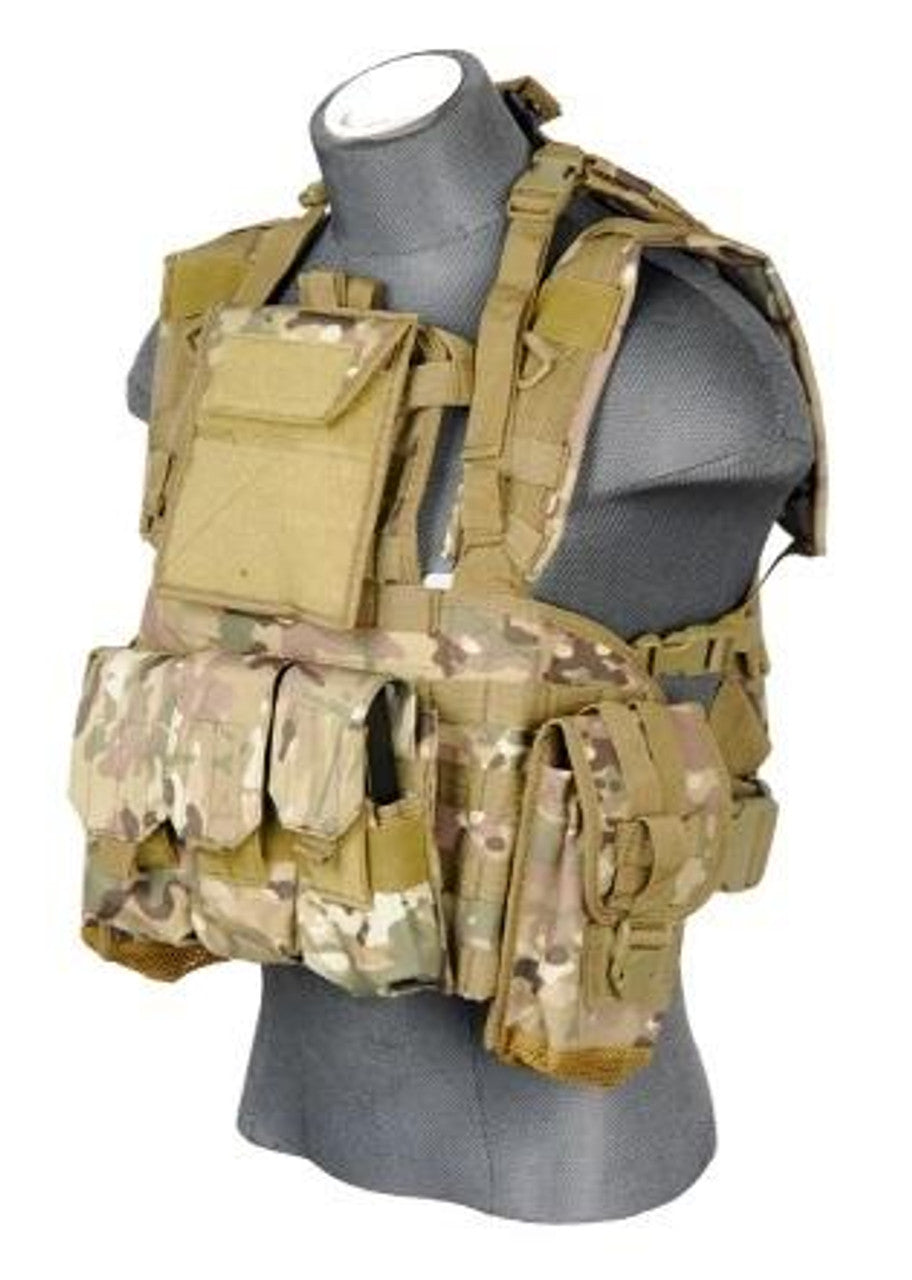 Lancer Tactical CA-307C Modular Chest Rig in Camo