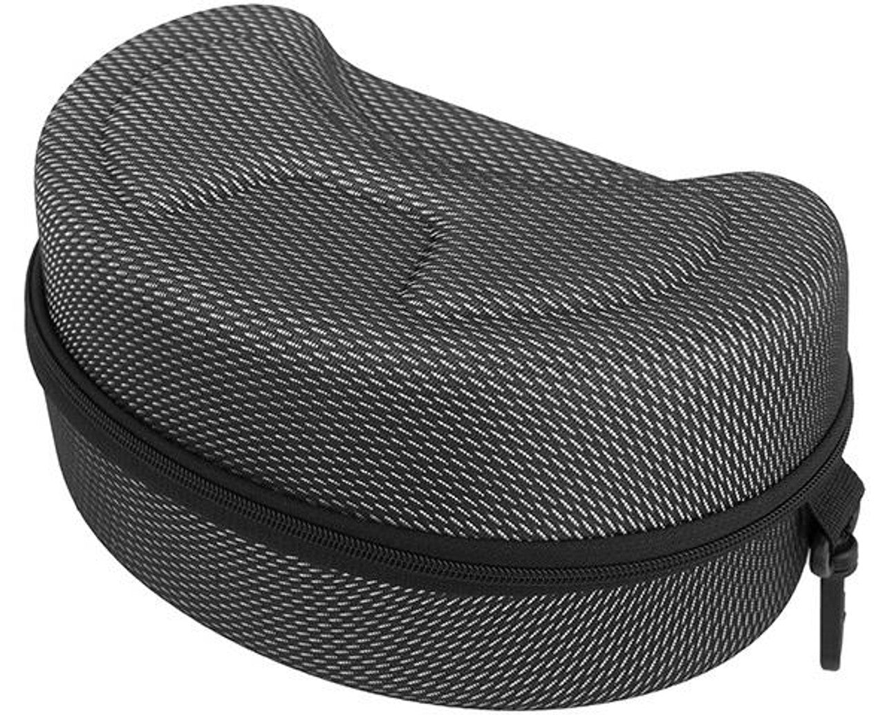 Lancer Tactical Double Layer Airsoft Goggles with Clear Lens, Black