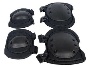 Lancer Tactical Knee and Elbow Pad Set