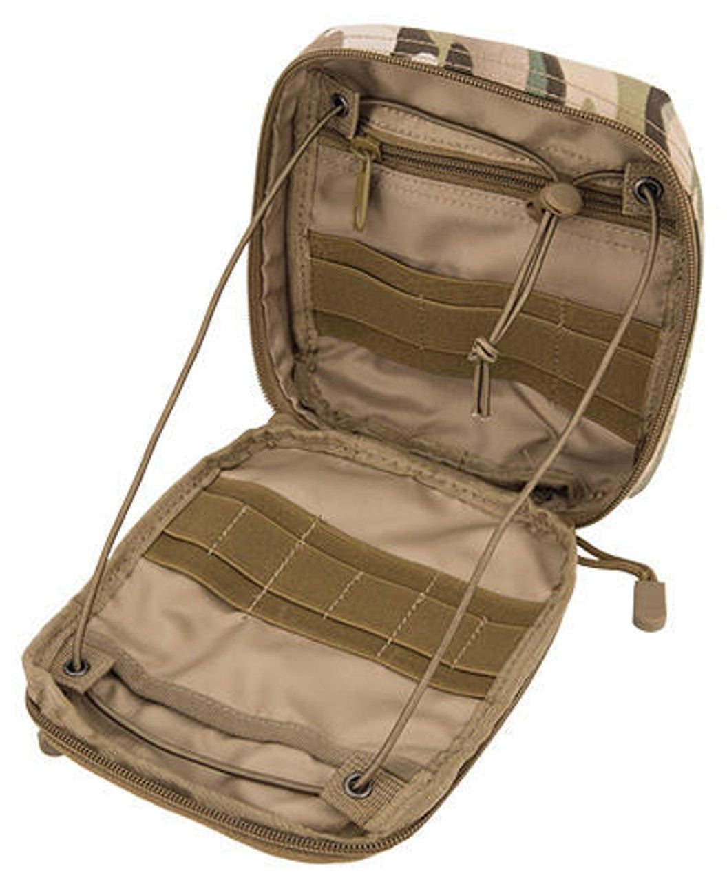 Lancer Tactical Laser Cut Hypalon Molle Medical Sundries Bag, Camo