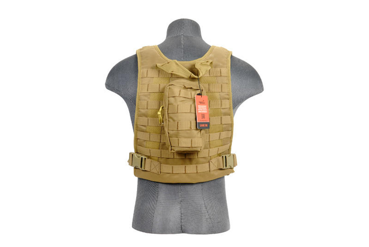 Lancer Tactical CA-301 MOLLE Plate Carrier Vest w/ Accessorie