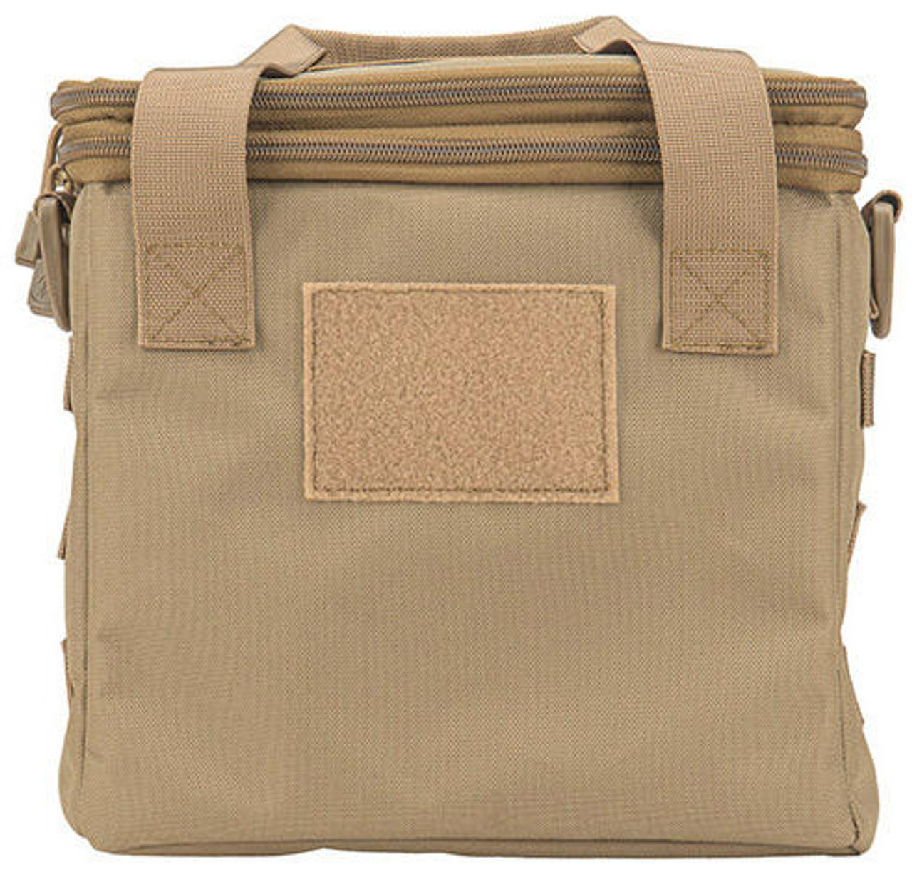 Lancer Tactical Nylon Pistol Range Bag, Tan