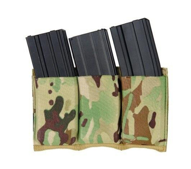 Lancer Tactical Triple M4 Magazine Pouch - Camo