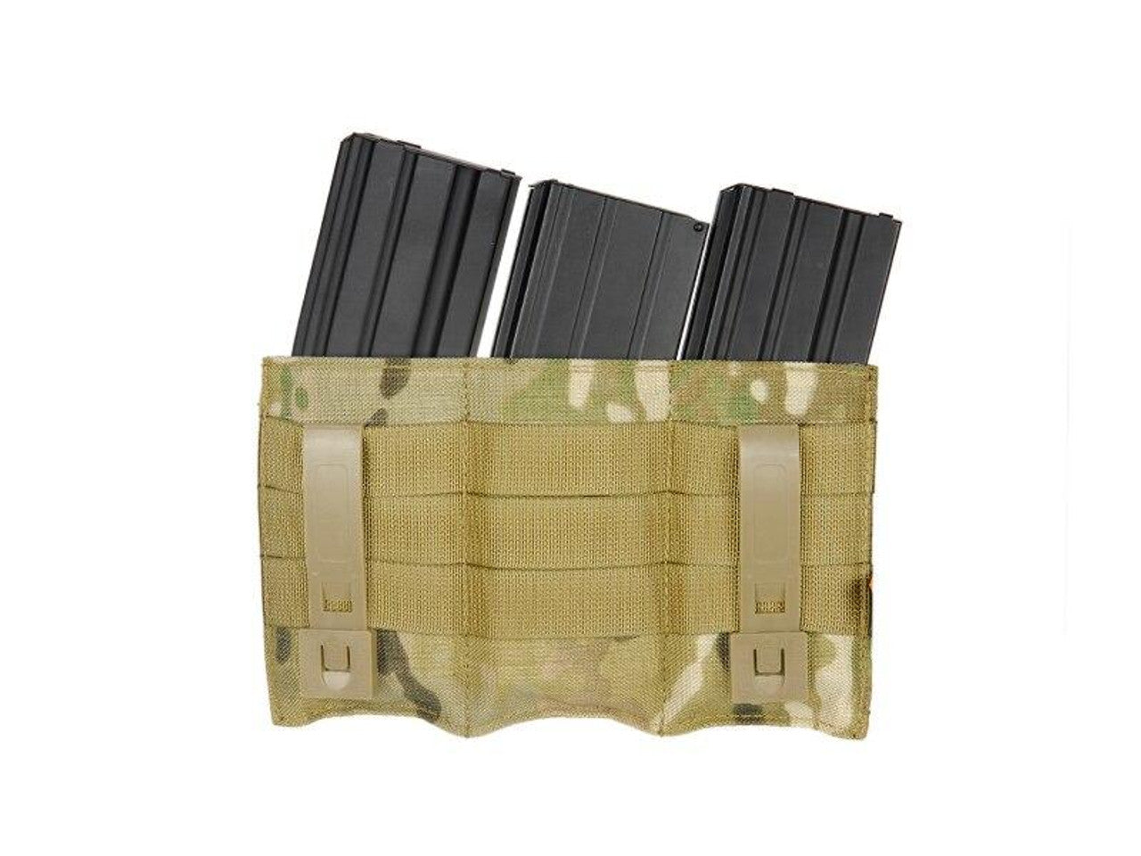 Lancer Tactical Triple M4 Magazine Pouch - Camo