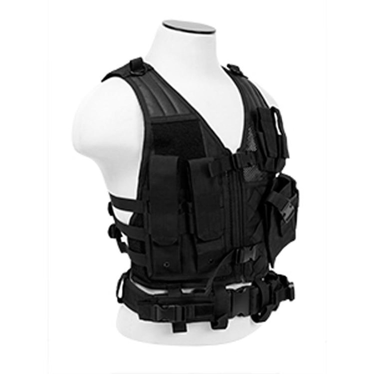 NC Star Children's Tactical Vest, Black