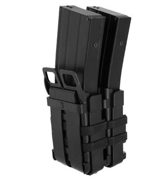 Quick Double M4 Magazine Pouch, Black