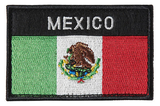 Sentinel Gears Embroidered Mexican Flag Patch
