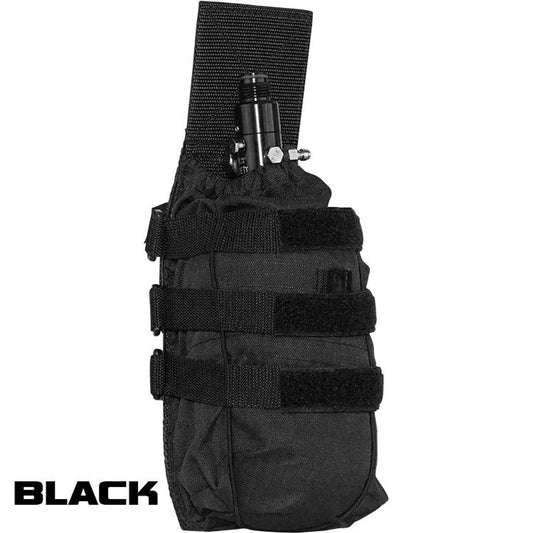 Valken V-TAC HPA/SLP Tank MOLLE Pouch, Black