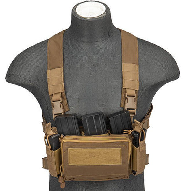 WoSport Multifunctional Tactical Chest Rig, Tan