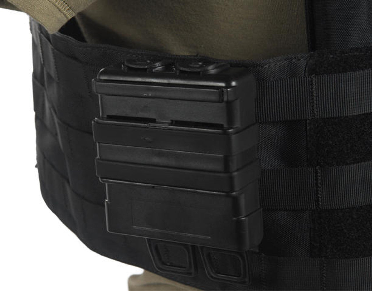 Quick Mag Heavy Double 7.62 NATO Magazine Pouch, Black