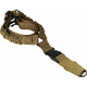 Aim Sports One Point Bungee Rifle Sling, Tan