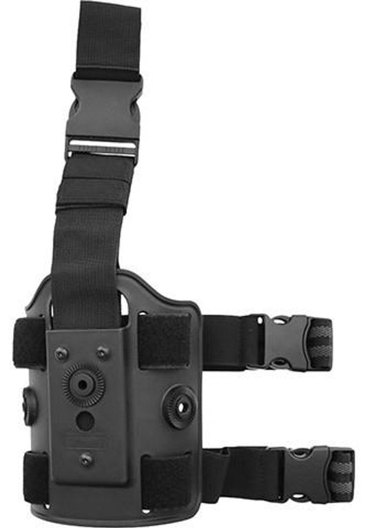 Amomax Drop-Leg Platform Holster, Black