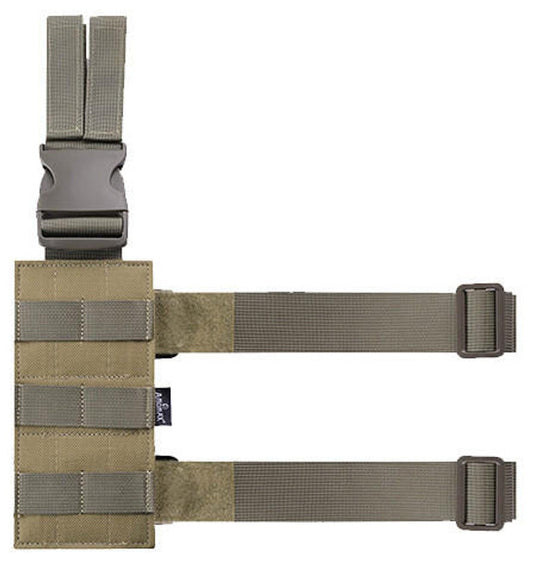 Amomax Fabric Drop Leg Plate, FDE