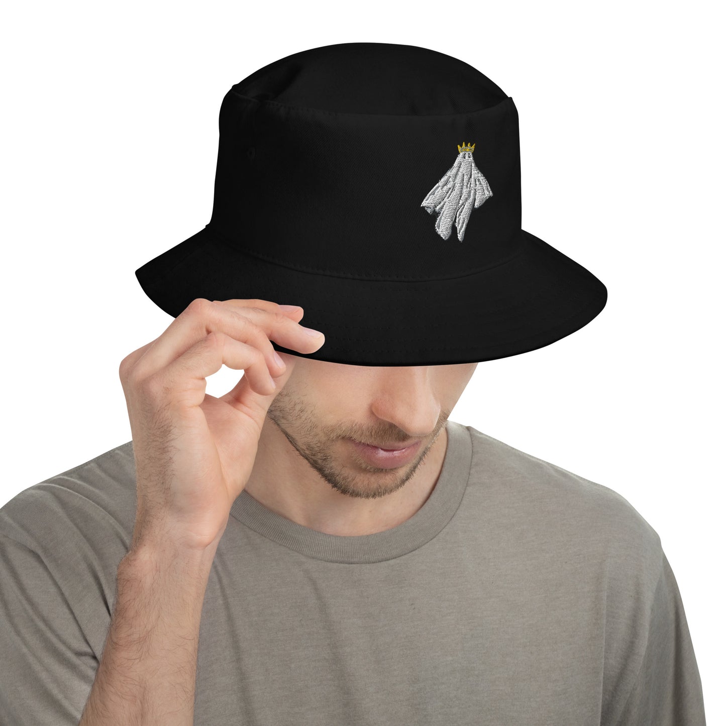 "Ghost King" Bucket Hat