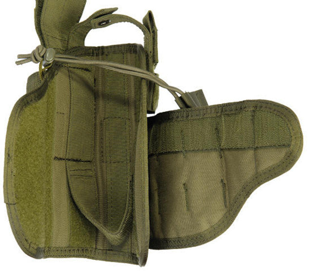 Lancer Tactical 322GN Nylon Tornado Drop Leg Holster, OD Green