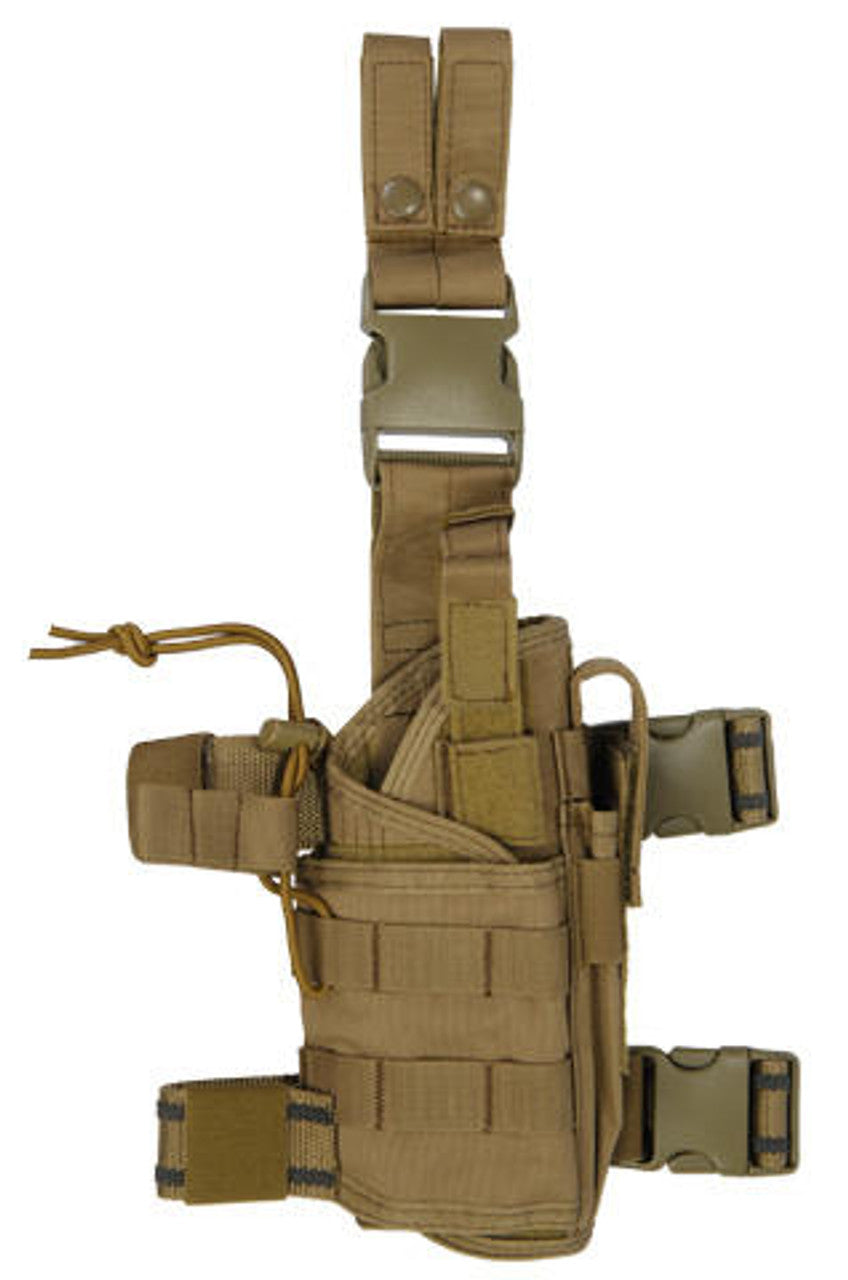 Lancer Tactical 322TN Nylon Tornado Drop Leg Holster, Tan