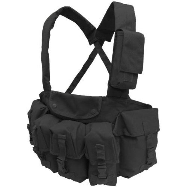 Condor 7 Pocket Tactical Chest Rig, Black