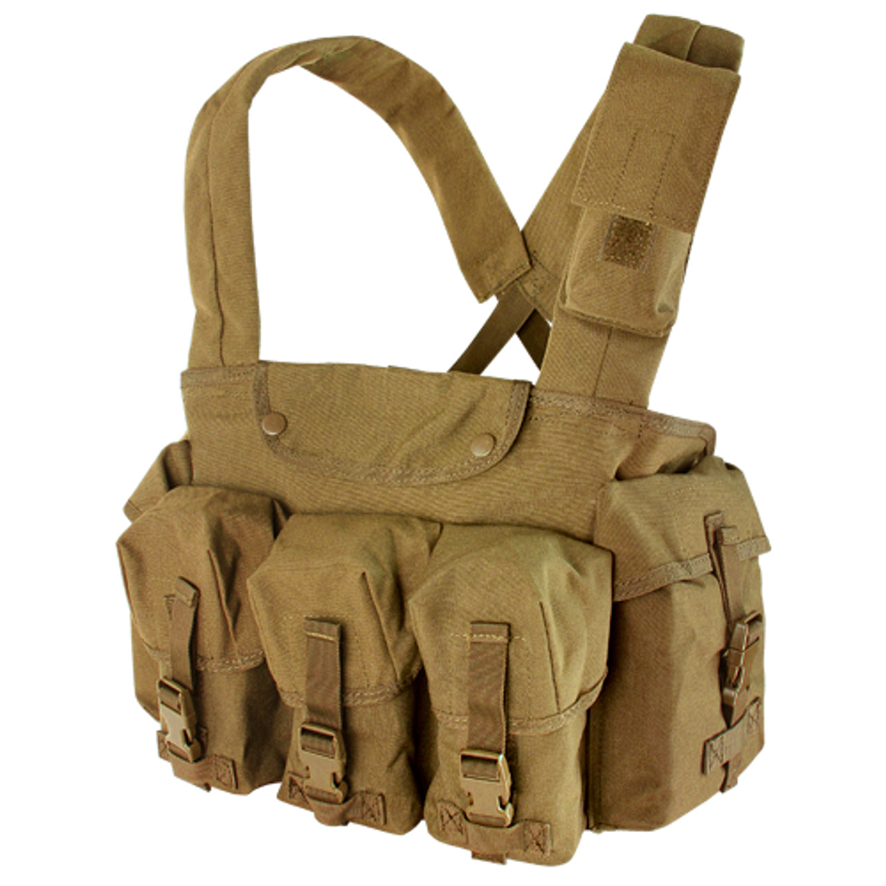 Condor 7 Pocket Tactical Chest Rig, Coyote