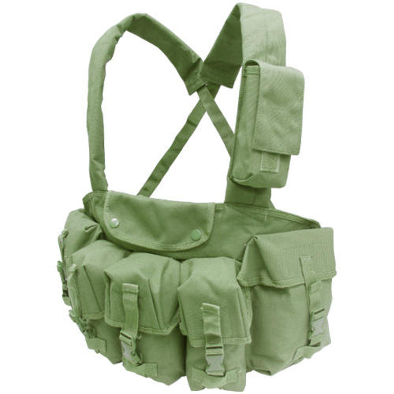 Condor 7 Pocket Tactical Chest Rig, OD Green