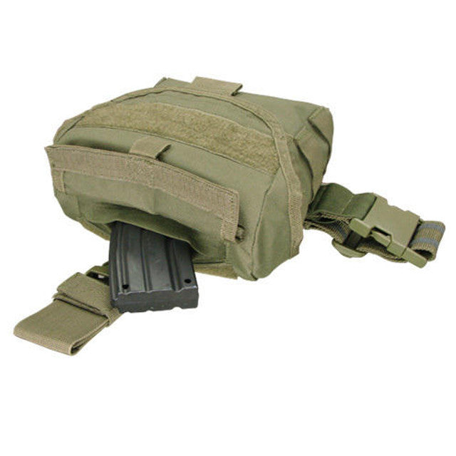 Condor MOLLE Drop Leg Dump Pouch, Black