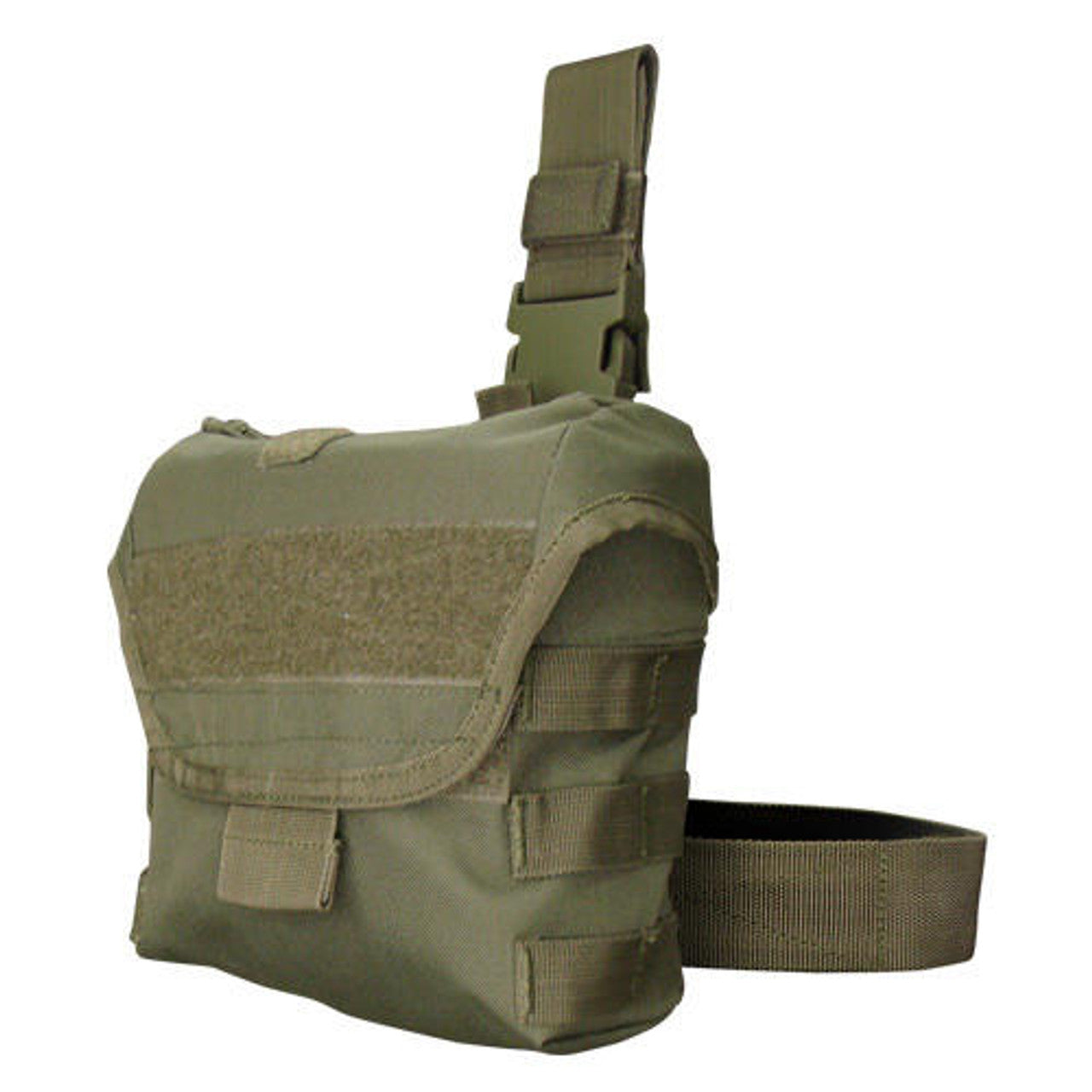 Condor MOLLE Drop Leg Dump Pouch, OD Green