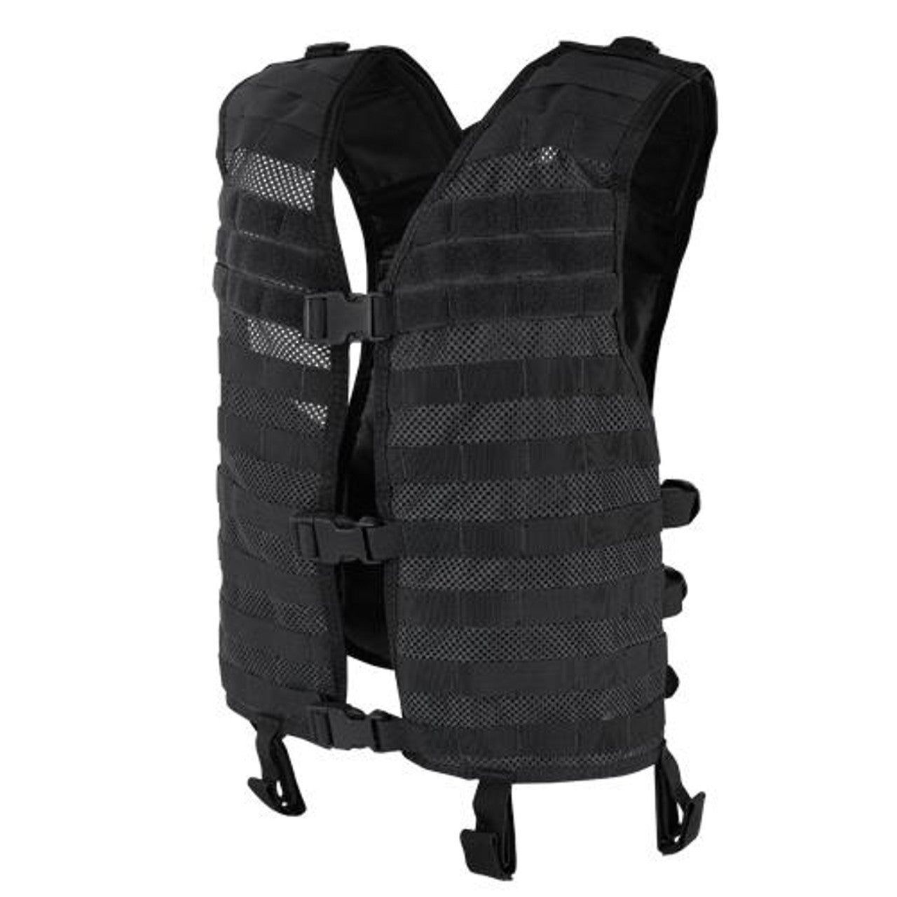 Condor MOLLE Mesh Hydration Tactical Vest, Black