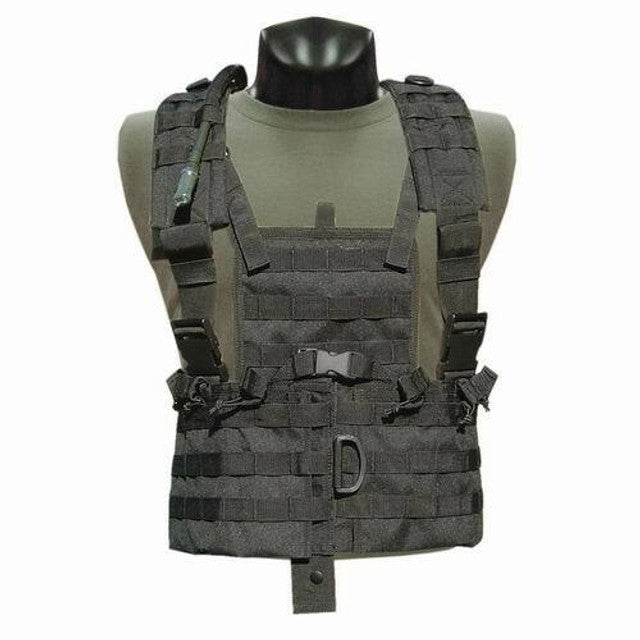 Condor MOLLE Modular Chest Rig/Hydration Carrier, Black