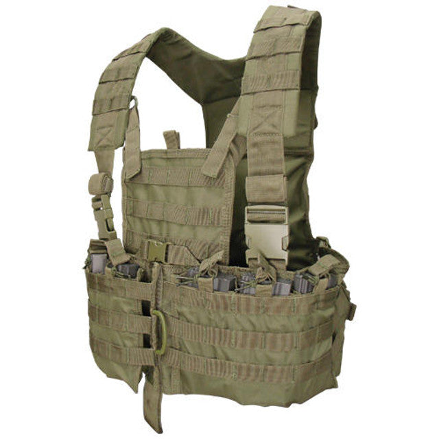 Condor MOLLE Modular Chest Rig/Hydration Carrier, OD Green