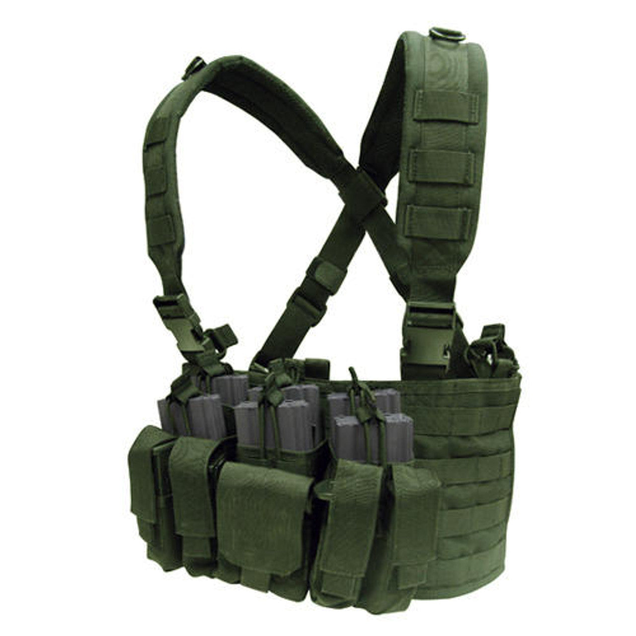 Condor MOLLE Recon Chest Rig, OD Green