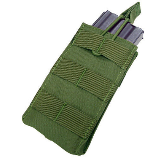 Condor MOLLE Single Open Top M4/M16 Mag Pouch, OD Green