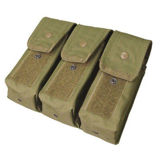 Condor MOLLE Triple AR/AK Mag Pouch, OD