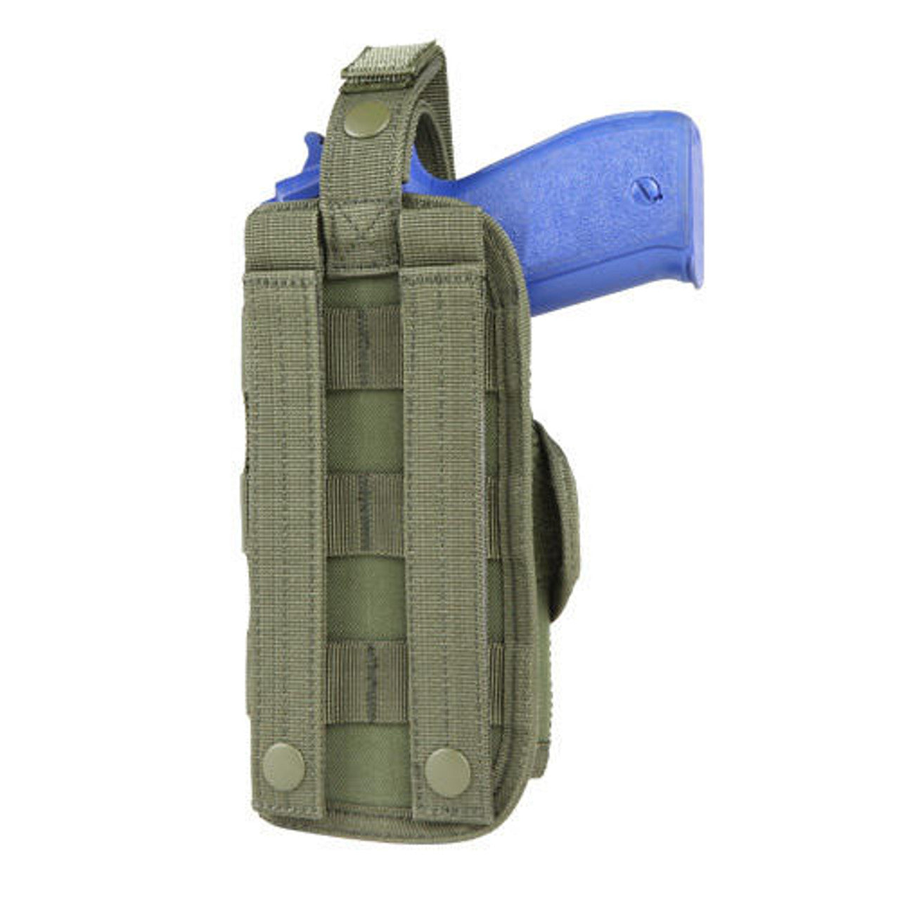 Condor MOLLE Vertical Pistol Holster, OD Green