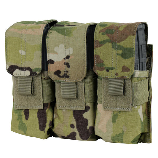 Condor Triple M4 Magazine Pouch with Scorpion OCP