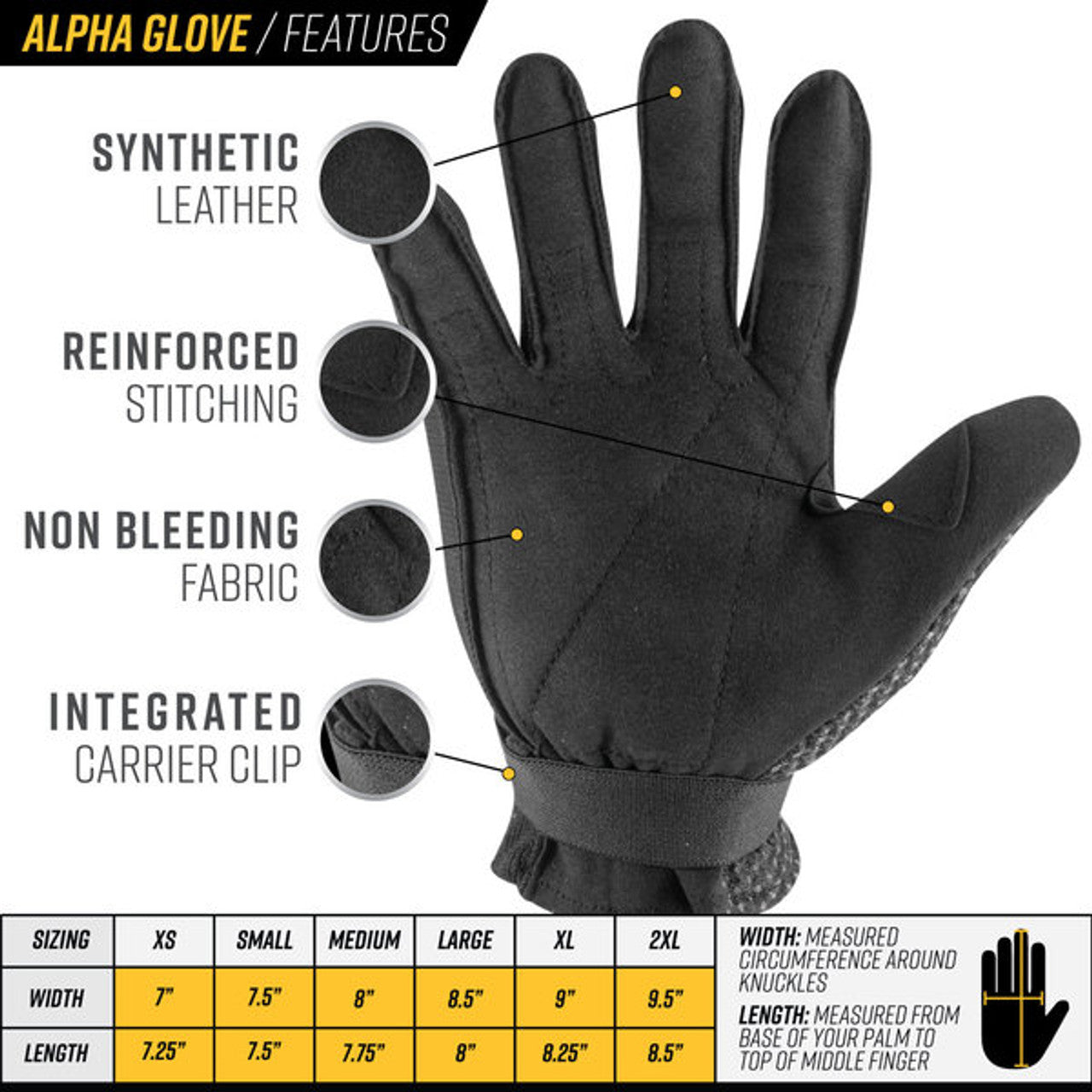 Valken Alpha full Gloves