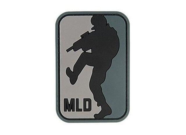 G-Force MLD Major League Doorkicker PVC Morale Patch, Black