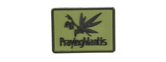 G-Force Praying Mantis Morale Patch PVC Morale Patch, OD Green
