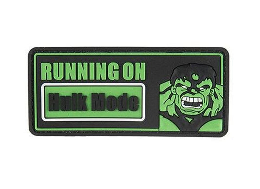 G-Force Running On "Hulk Mode" PVC Morale Patch