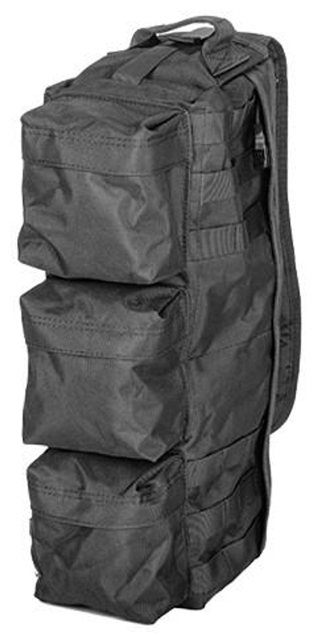 Lancer Tactical 1000D Nylon "Go Pack" Backpack, Black