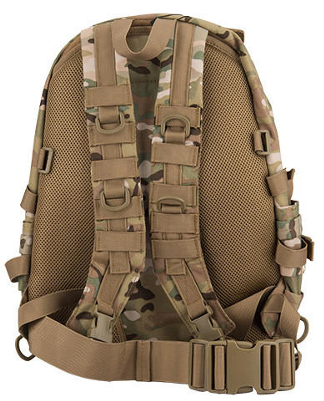 Lancer Tactical 600 Denier Nylon Patrol Backpack, Camo