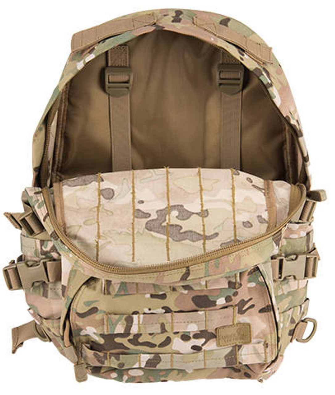 Lancer Tactical 600 Denier Nylon Patrol Backpack, Camo