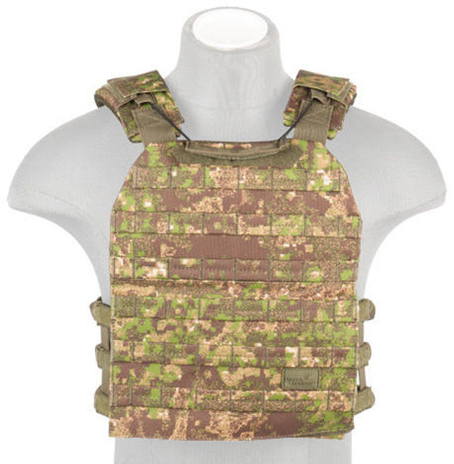 Lancer Tactical 600D Polyester Tactical Vest, PC Green