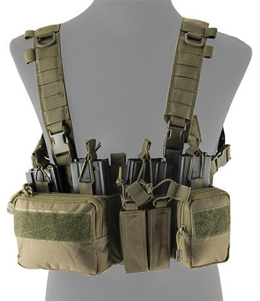 Lancer Tactical Adaptive Sniper Chest Rig, OD Green