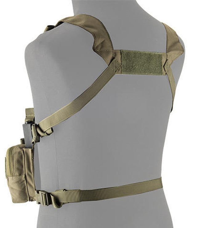 Lancer Tactical Adaptive Sniper Chest Rig, OD Green